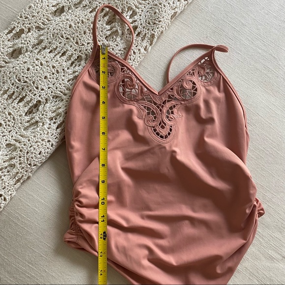 Tori Praver Crochet One Piece Swimsuit - Picture 10 of 15